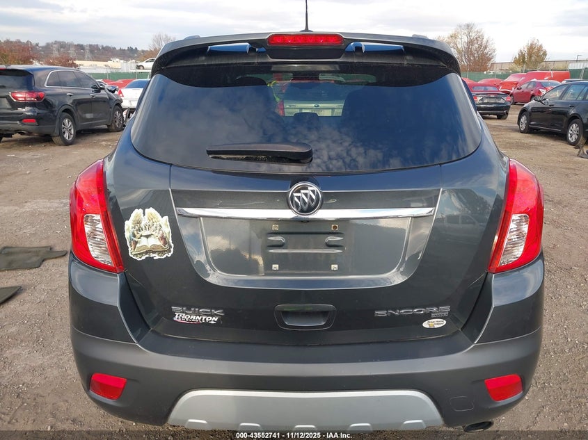 2016 Buick Encore Sport Touring VIN: KL4CJ2SM6GB674684 Lot: 43552741