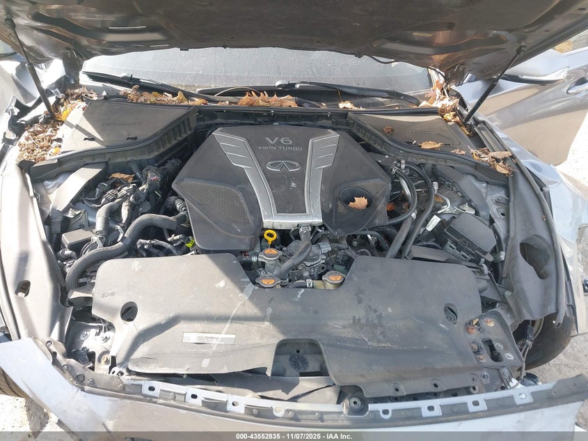 2018 Infiniti Q50 3.0T Luxe VIN: JN1EV7AR1JM434339 Lot: 43552835
