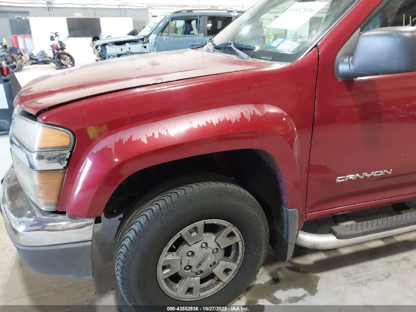 2005 GMC Canyon Sle VIN: 1GTDT136858159677 Lot: 43552936