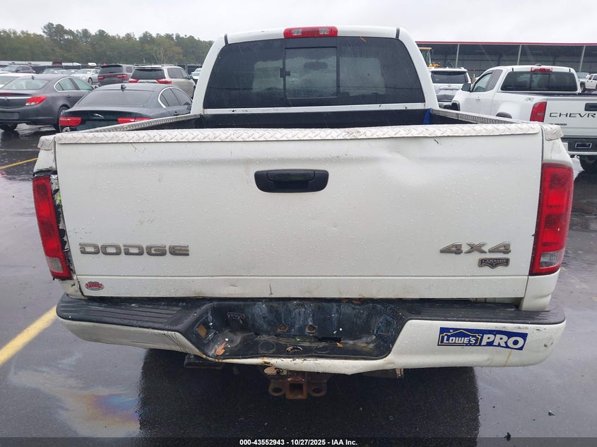 2003 Dodge Ram 1500 Slt/Laramie/St VIN: 1D7HU18D53S361050 Lot: 43552943