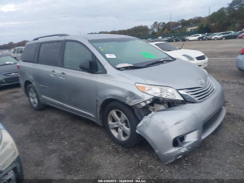 TOYOTA SIENNA LE 8 PASSENGER