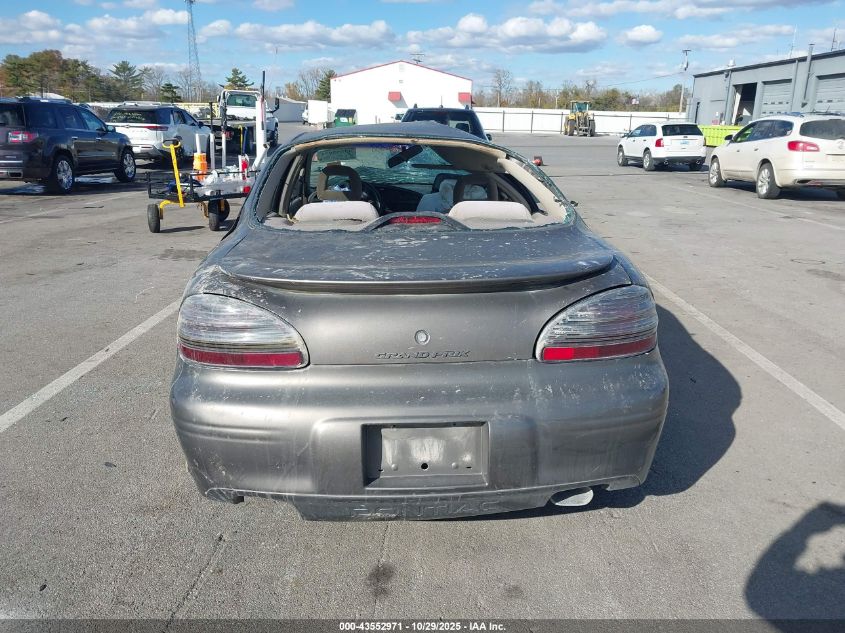 2002 Pontiac Grand Prix Gt VIN: 1G2WP52K32F290174 Lot: 43552971