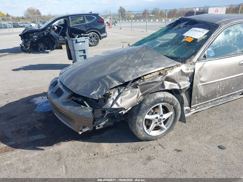 2002 Pontiac Grand Prix Gt VIN: 1G2WP52K32F290174 Lot: 43552971