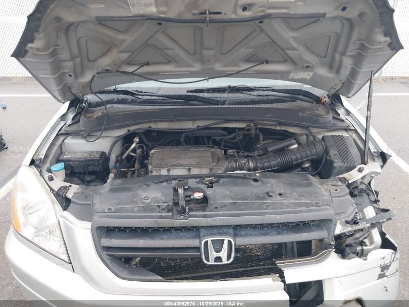 2004 Honda Pilot Ex VIN: 2HKYF184X4H602265 Lot: 43552976