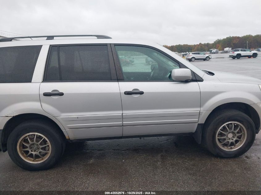 2004 Honda Pilot Ex VIN: 2HKYF184X4H602265 Lot: 43552976