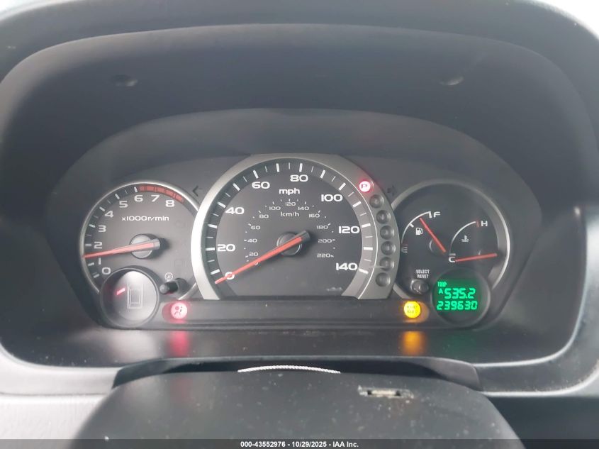 2004 Honda Pilot Ex VIN: 2HKYF184X4H602265 Lot: 43552976