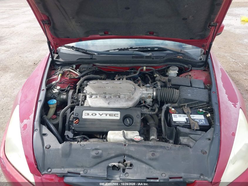 2004 Honda Accord 3.0 Ex VIN: 1HGCM82654A018593 Lot: 43552988