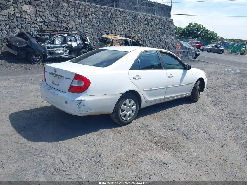2004 Toyota Camry Le/Se/Std/Xle