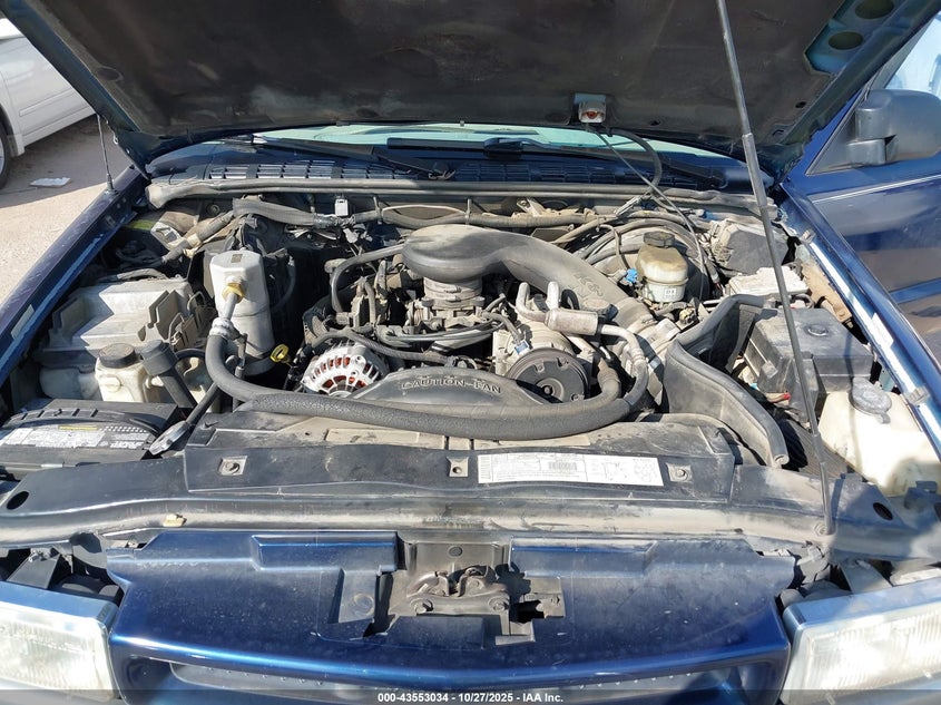 2001 Chevrolet Blazer Ls VIN: 1GNCT18W51K144367 Lot: 43553034