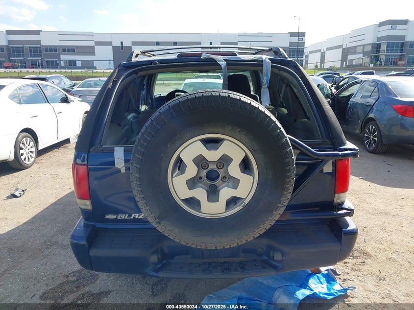 2001 Chevrolet Blazer Ls VIN: 1GNCT18W51K144367 Lot: 43553034