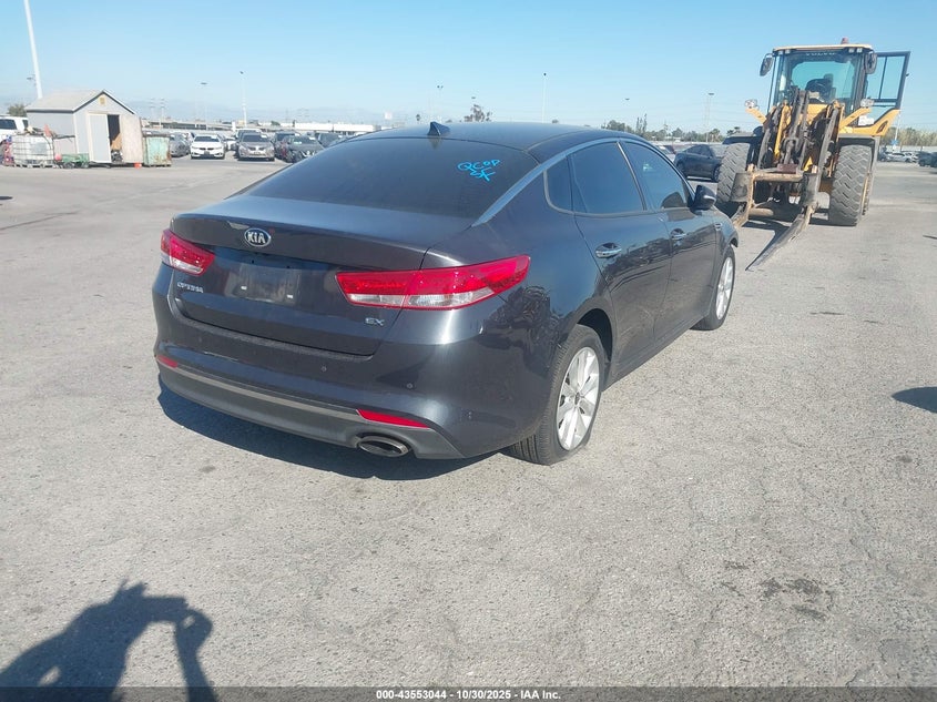 Vin: 5xxgu4l30jg197249, lot: 44048086, kia optima ex 20184
