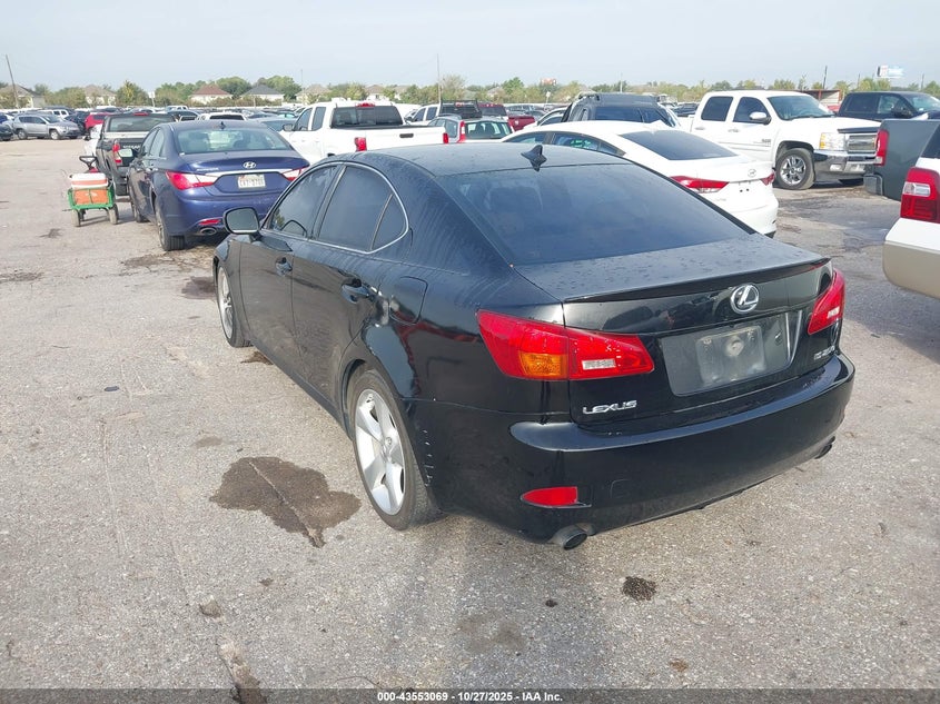 JTHBK262772033095 2007 LEXUS IS photo no. 3