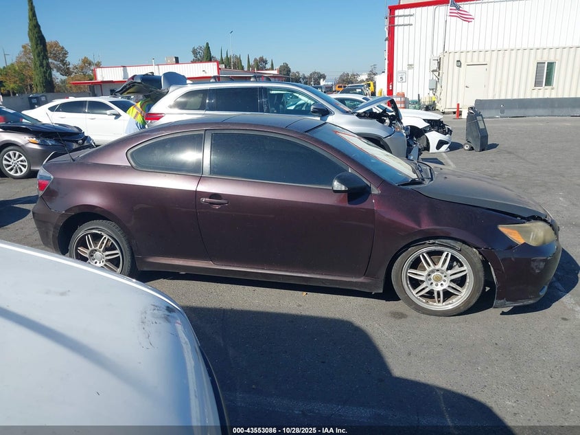 2008 Scion Tc VIN: JTKDE167780236386 Lot: 43553086