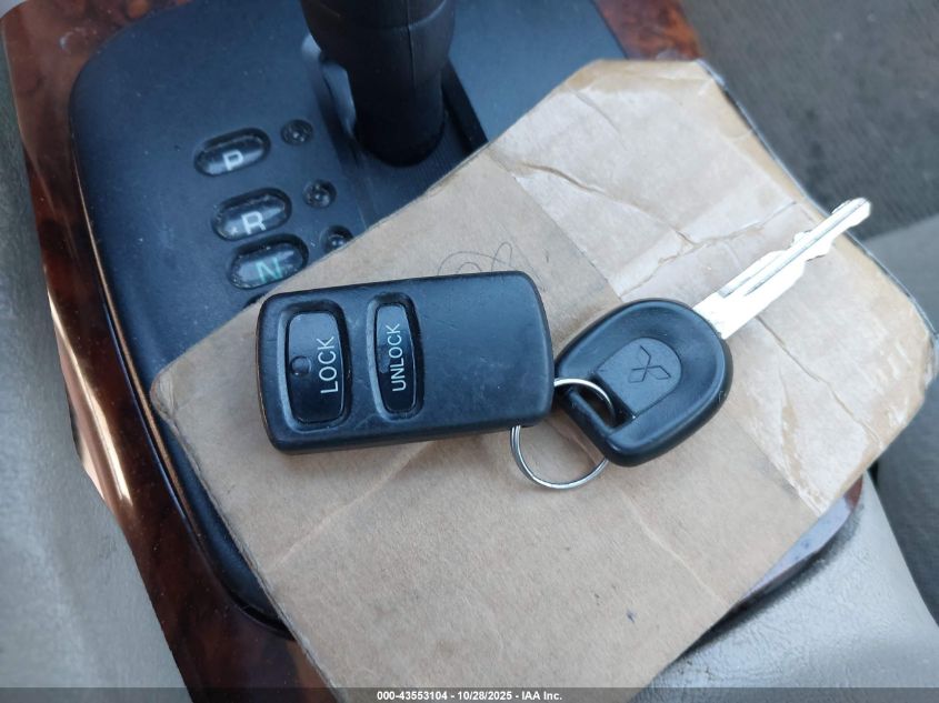 1999 Mitsubishi Galant Es V6/Gtz VIN: 4A3AA46L7XE029256 Lot: 43553104