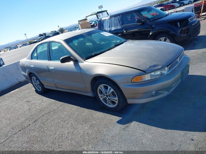 1999 Mitsubishi Galant Es V6/Gtz VIN: 4A3AA46L7XE029256 Lot: 43553104