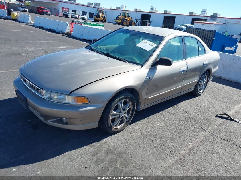 1999 Mitsubishi Galant Es V6/Gtz VIN: 4A3AA46L7XE029256 Lot: 43553104
