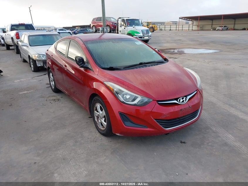 2015 HYUNDAI ELANTRA SE - 5NPDH4AE4FH606148