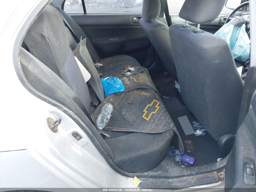 2003 Mitsubishi Lancer Oz Rally VIN: JA3AJ86E43U087612 Lot: 43553129