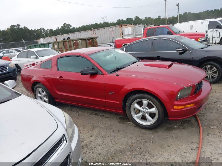 2007 Ford Mustang Gt Deluxe/Gt Premium VIN: 1ZVFT82H675198340 Lot: 43553141