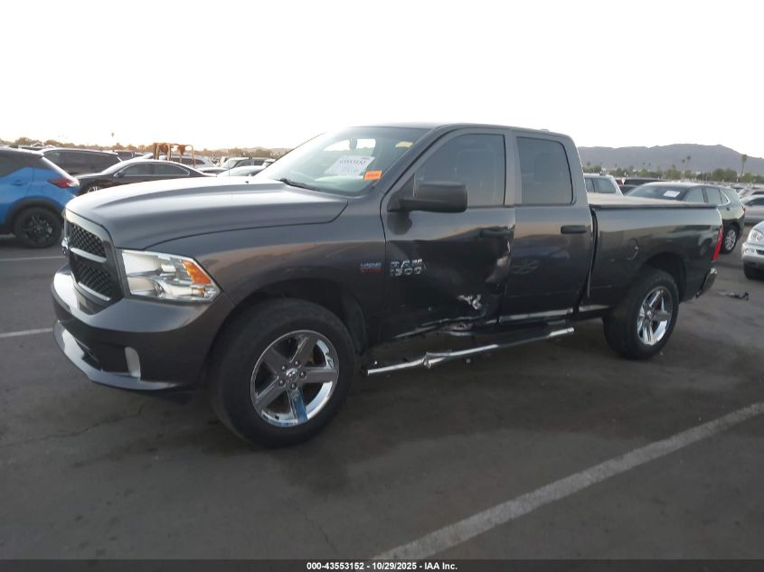 2017 Ram 1500 Express 4X2 6'4 Box VIN: 1C6RR6FTXHS615406 Lot: 43553152