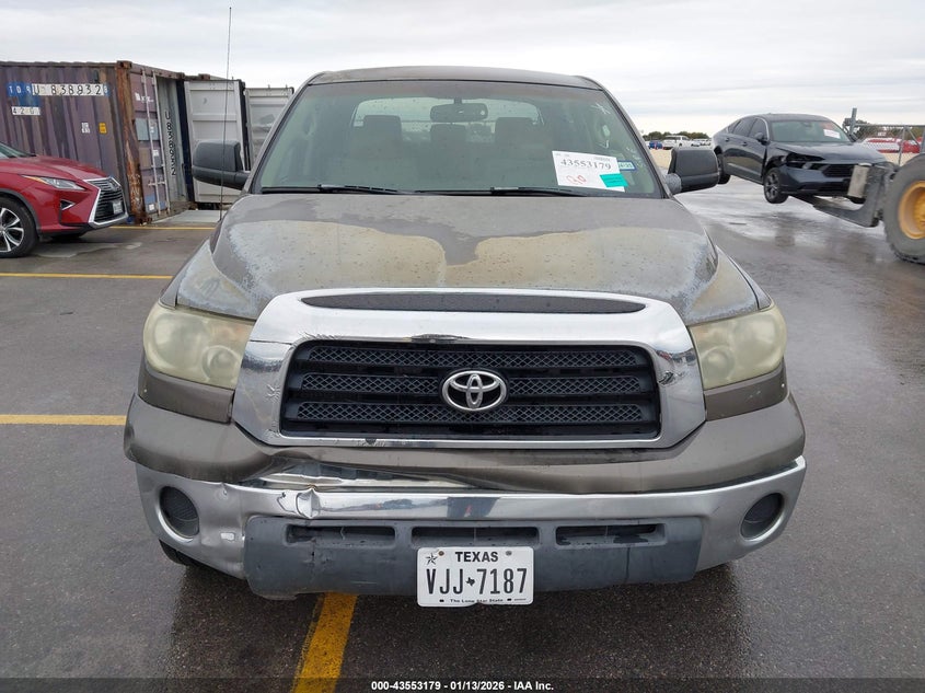 2007 Toyota Tundra Sr5 5.7L V8 VIN: 5TBEV54147S456820 Lot: 43553179