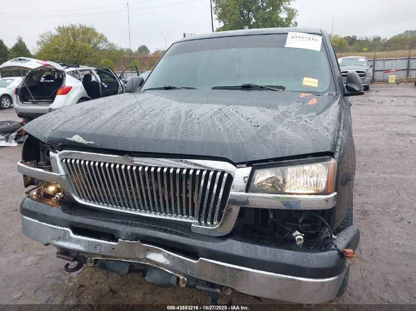 2003 Chevrolet Silverado 1500 Ls VIN: 2GCEC19V631337055 Lot: 43553216