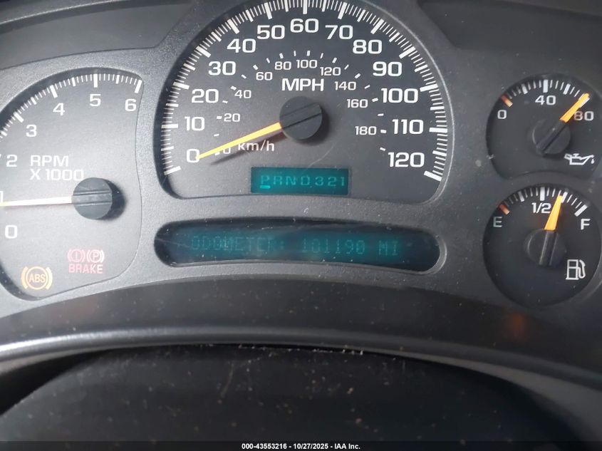 2003 Chevrolet Silverado 1500 Ls VIN: 2GCEC19V631337055 Lot: 43553216