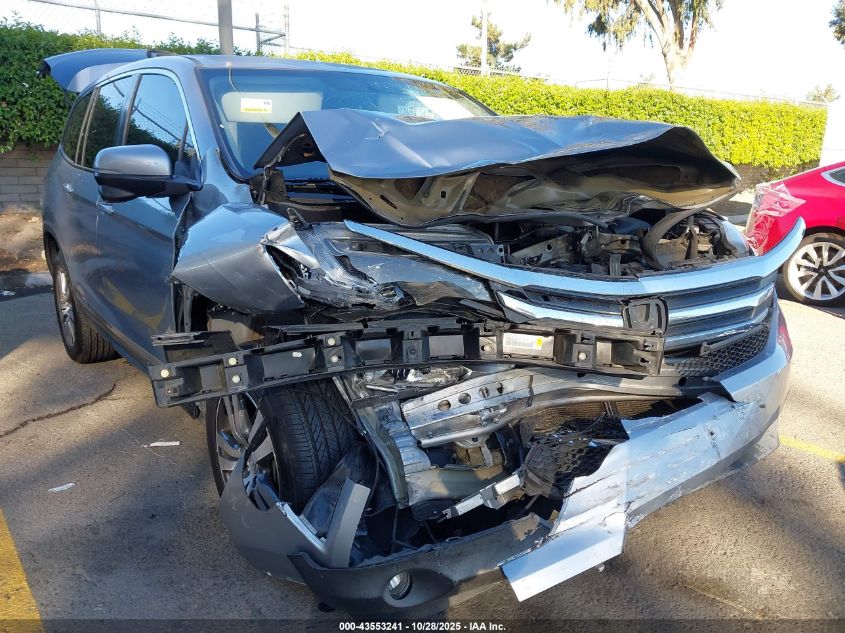 2018 Honda Pilot Ex VIN: 5FNYF5H32JB021545 Lot: 43553241