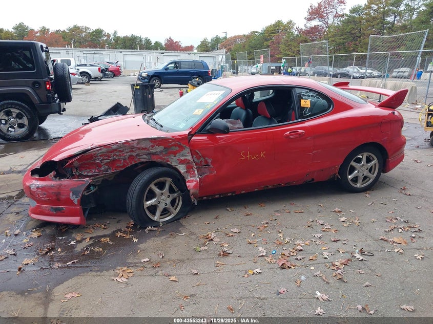 1997 Hyundai Tiburon VIN: KMHJG24M5VU043916 Lot: 43553243