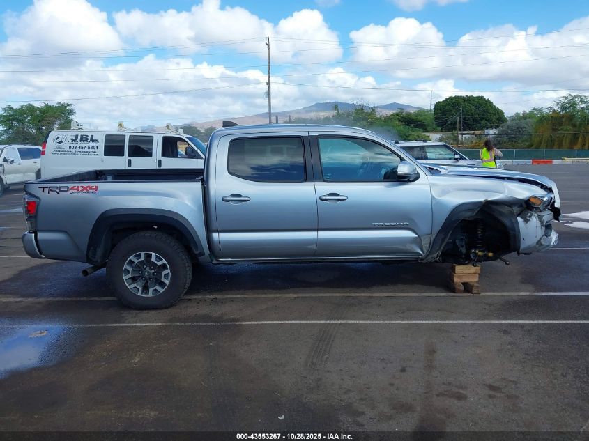 2022 Toyota Tacoma Trd Off Road VIN: 3TMCZ5AN2NM523129 Lot: 43553267