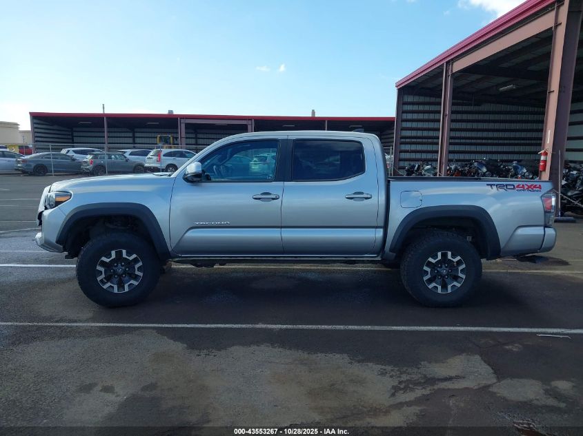 2022 Toyota Tacoma Trd Off Road VIN: 3TMCZ5AN2NM523129 Lot: 43553267