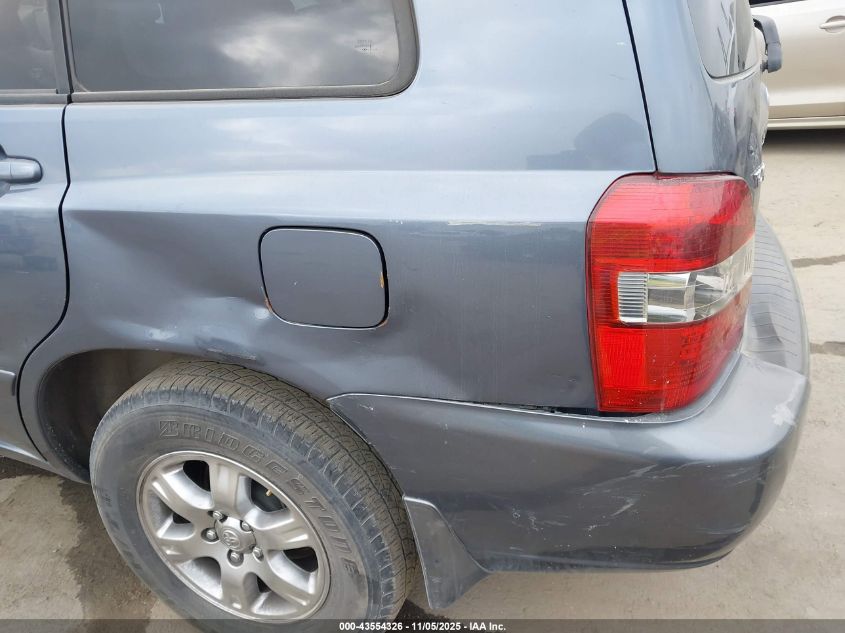 2007 Toyota Highlander V6 VIN: JTEEP21A370209002 Lot: 43554326