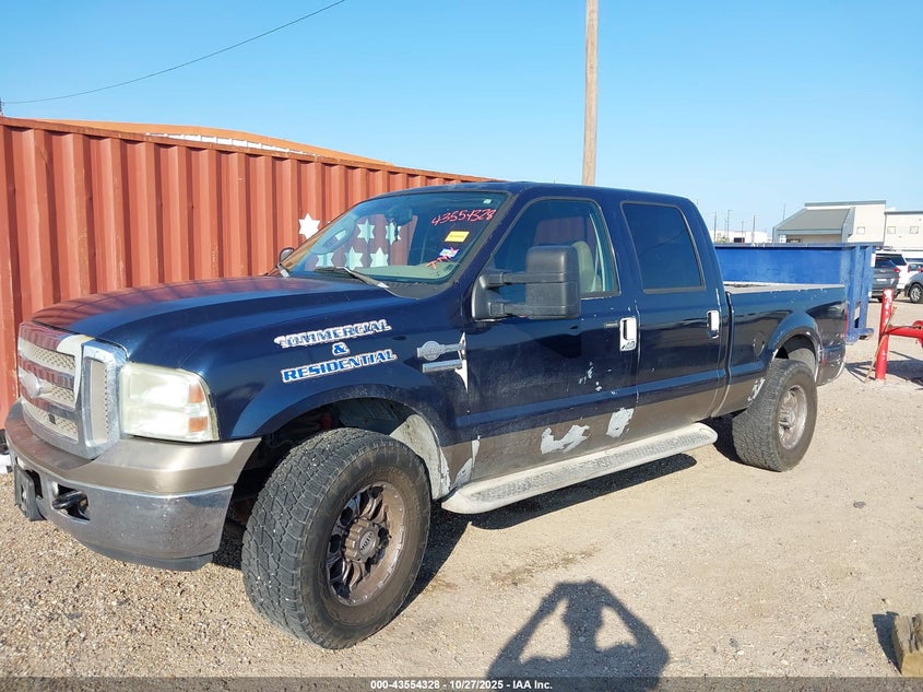 2006 Ford F-250 Lariat/Xl/Xlt VIN: 1FTSW21P76EB98828 Lot: 43554328