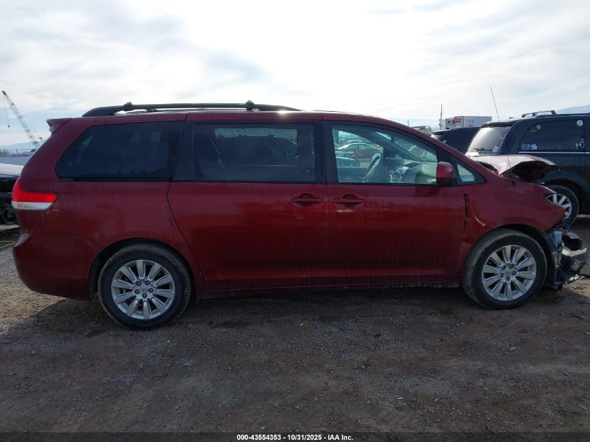 2011 Toyota Sienna Xle VIN: 5TDDK3DC7BS005844 Lot: 43554353