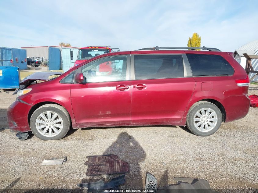 2011 Toyota Sienna Xle VIN: 5TDDK3DC7BS005844 Lot: 43554353