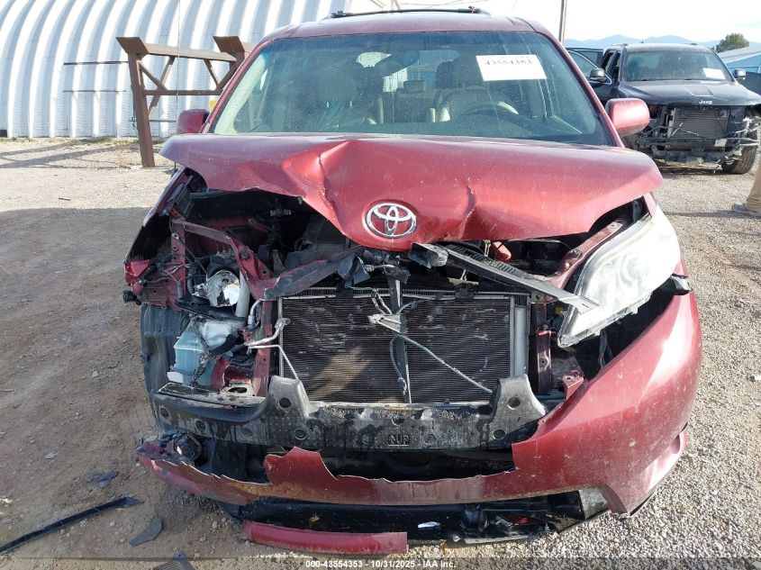 2011 Toyota Sienna Xle VIN: 5TDDK3DC7BS005844 Lot: 43554353