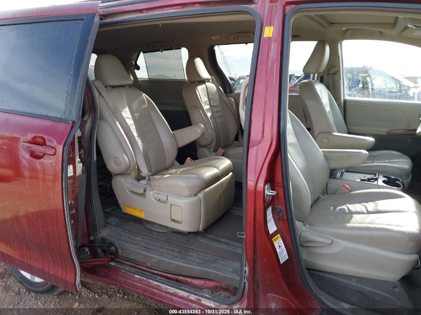 2011 Toyota Sienna Xle VIN: 5TDDK3DC7BS005844 Lot: 43554353