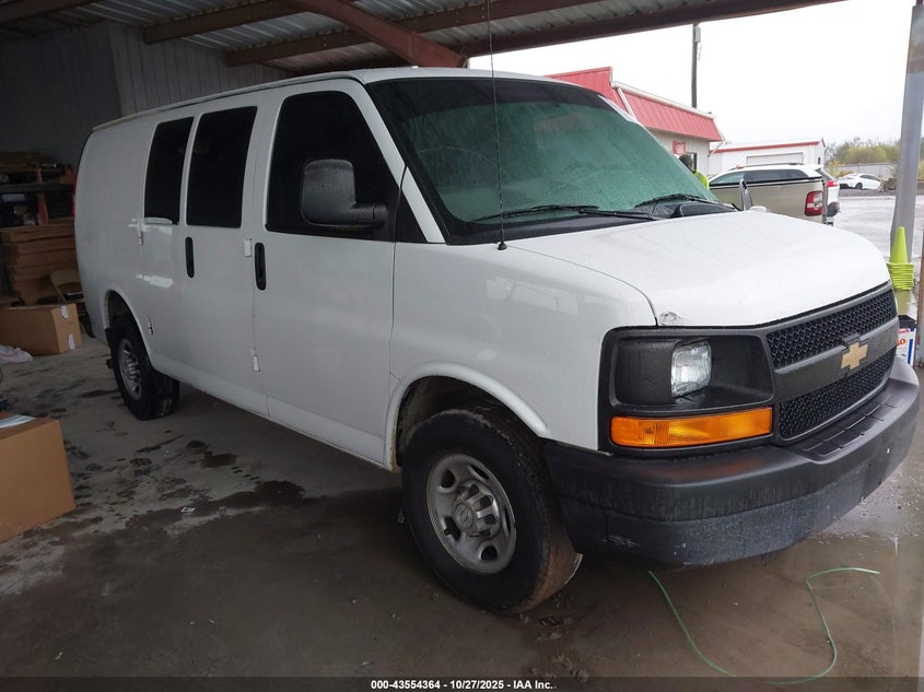 2016 CHEVROLET EXPRESS 2500 WORK VAN - 1GCWGAFFXG1165193
