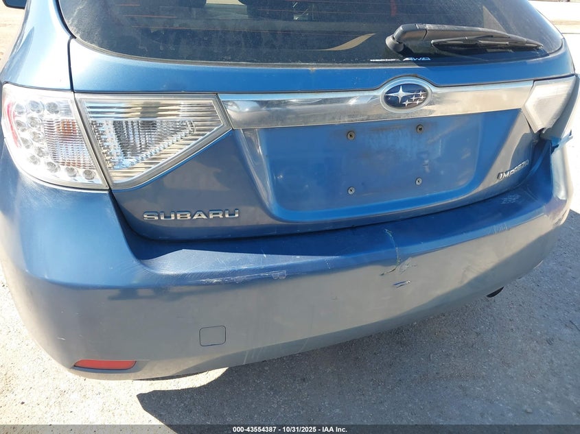 2008 Subaru Impreza 2.5I VIN: JF1GH61678H820544 Lot: 43554387