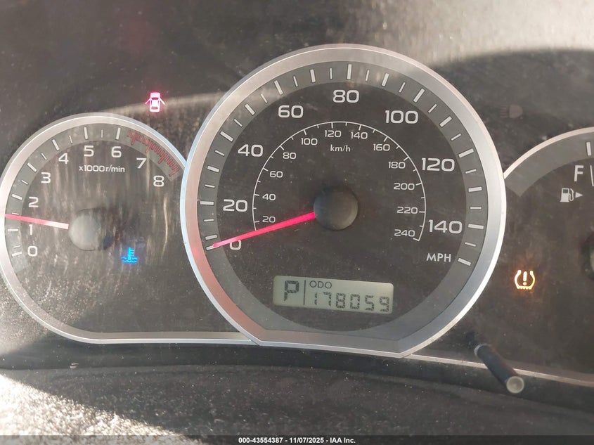 2008 Subaru Impreza 2.5I VIN: JF1GH61678H820544 Lot: 43554387