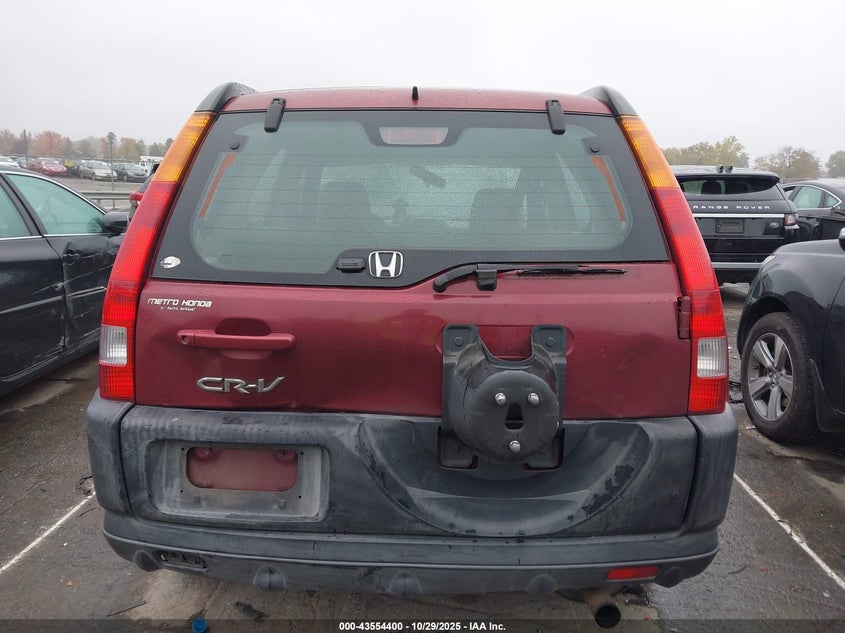 2004 Honda Cr-V Lx VIN: SHSRD68484U208097 Lot: 43554400