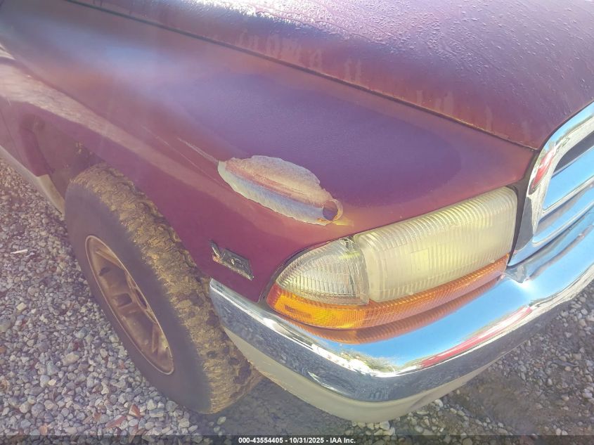 2000 Dodge Dakota Slt/Sport VIN: 1B7GL2AXXYS601624 Lot: 43554405