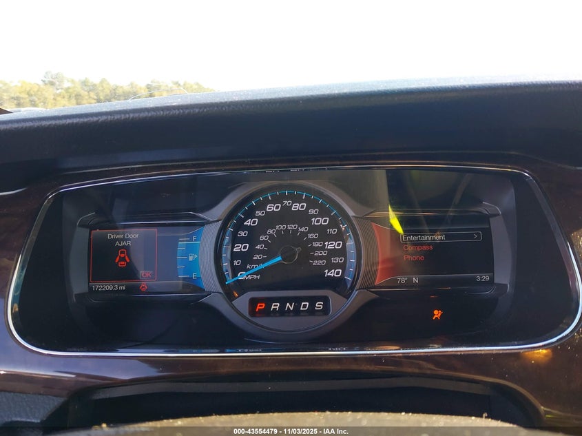 2017 Ford Taurus Limited VIN: 1FAHP2F86HG129182 Lot: 43554479