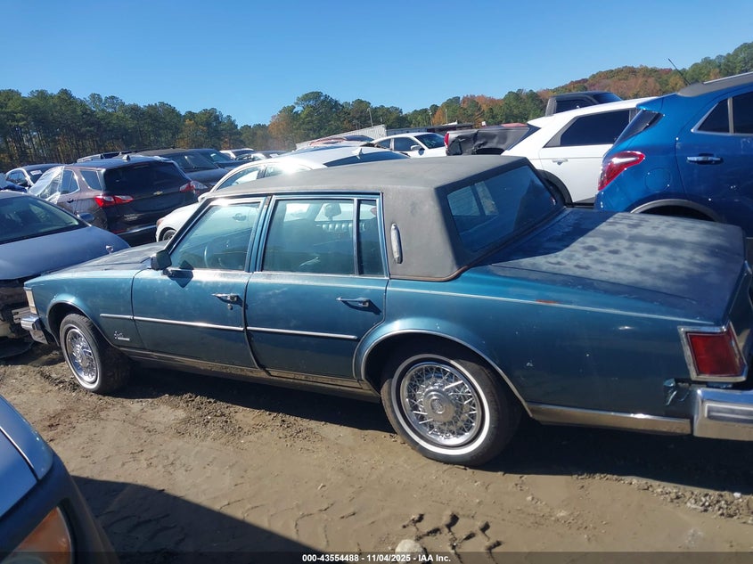 1979 Cadillac Seville VIN: 6S69B99498990 Lot: 43554488