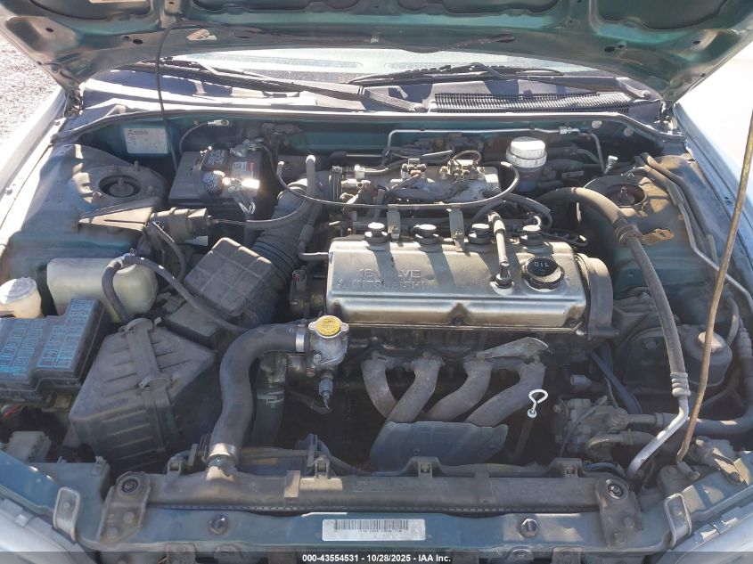 1996 Mitsubishi Eclipse Spyder Gs VIN: 4A3AX35GXTE417301 Lot: 43554531