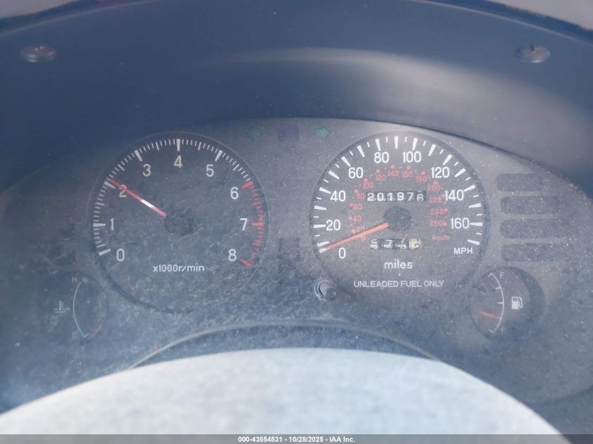 1996 Mitsubishi Eclipse Spyder Gs VIN: 4A3AX35GXTE417301 Lot: 43554531