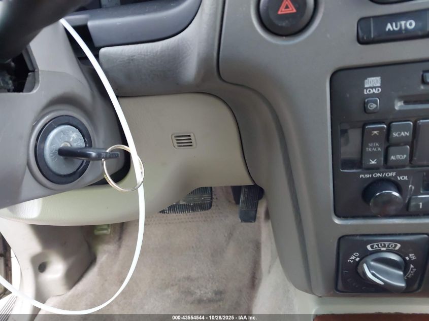 2003 Infiniti Qx4 Luxury VIN: JNRDR09Y53W305401 Lot: 43554544