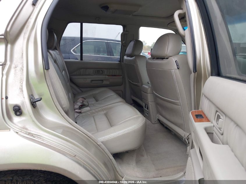 2003 Infiniti Qx4 Luxury VIN: JNRDR09Y53W305401 Lot: 43554544