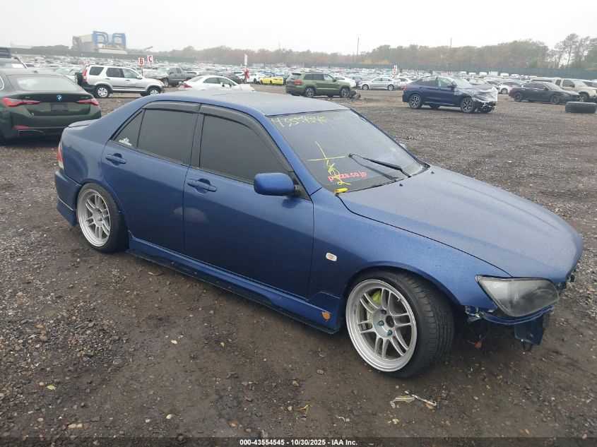 2002 Lexus Is 300 Base W/5-Speed Manual