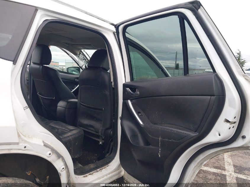 2016 Mazda Cx-5 Grand Touring VIN: JM3KE4DY6G0614604 Lot: 43554553